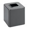 mDesign Metal Square Modern Tissue Box Cover Holder for Bathroom